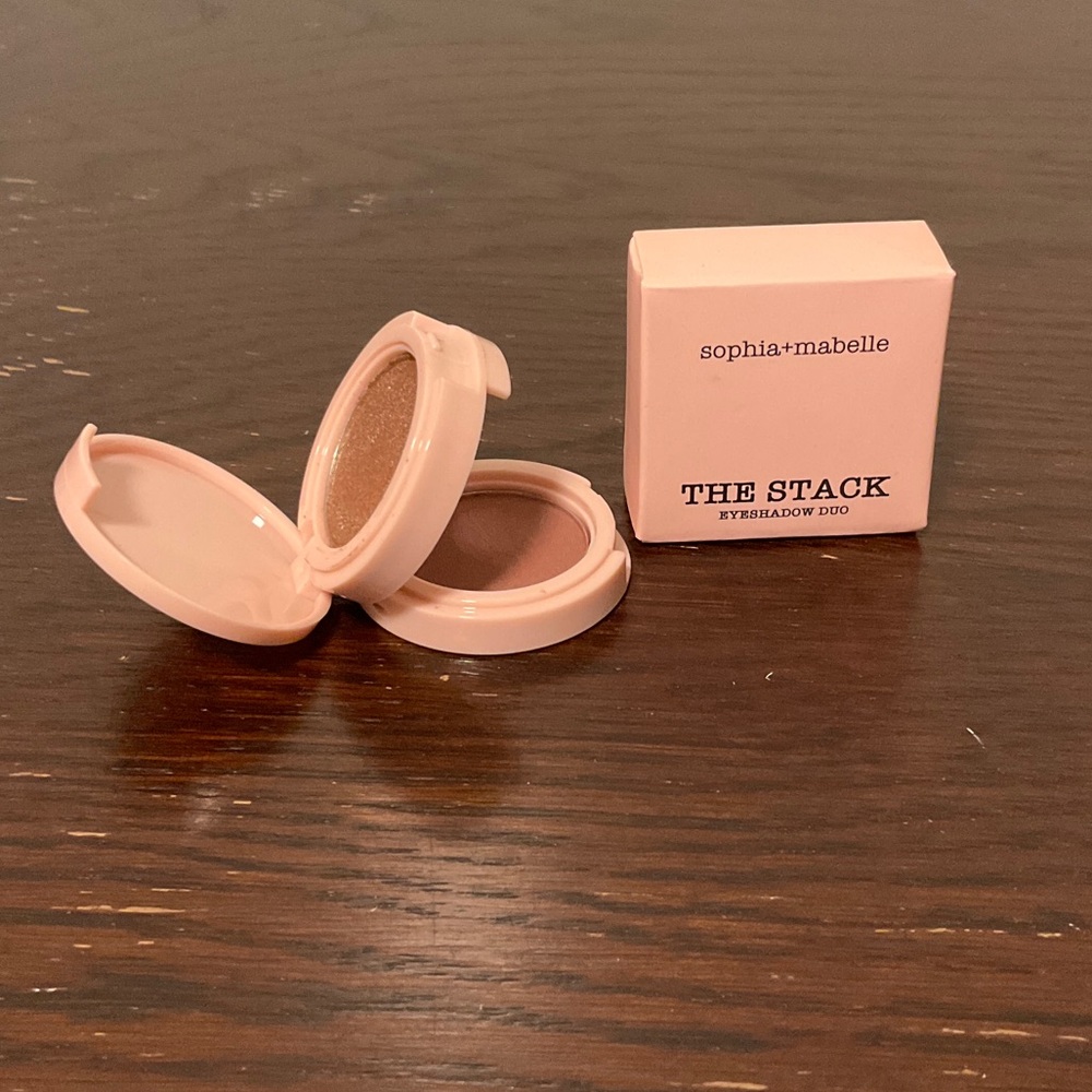 Sophia + Mabelle Pink Eyeshadow Duo